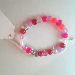 Colorful Beaded Bracelet 7"0